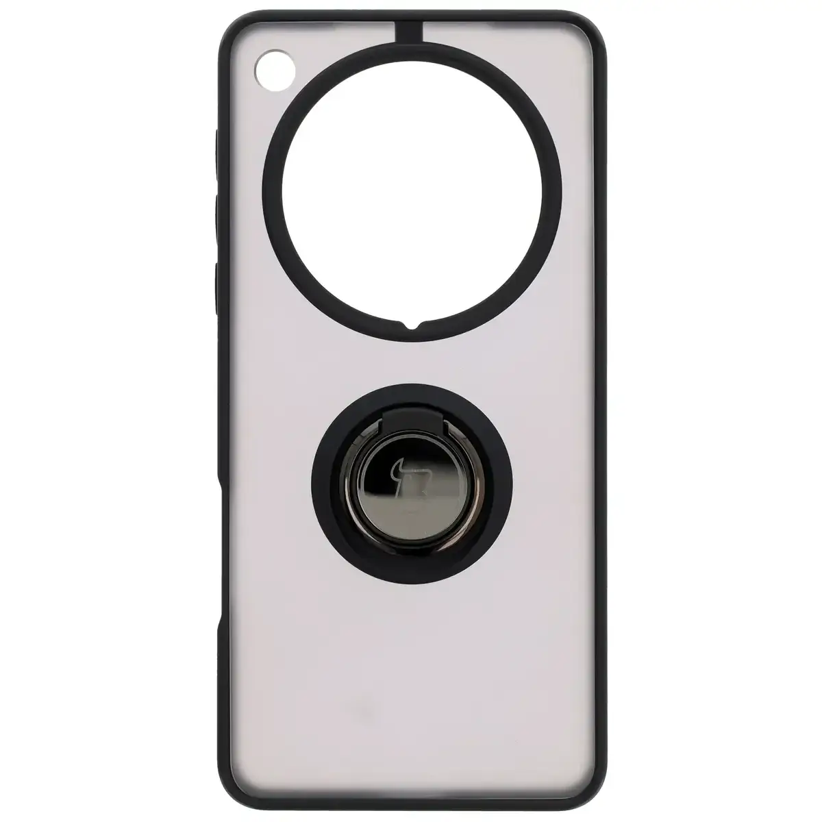 Handyhülle mit Fingergriff für Oppo Find X8 Pro, Bizon Case Hybrid Ring, getönt mit schwarzem Rahmen - Image 2
