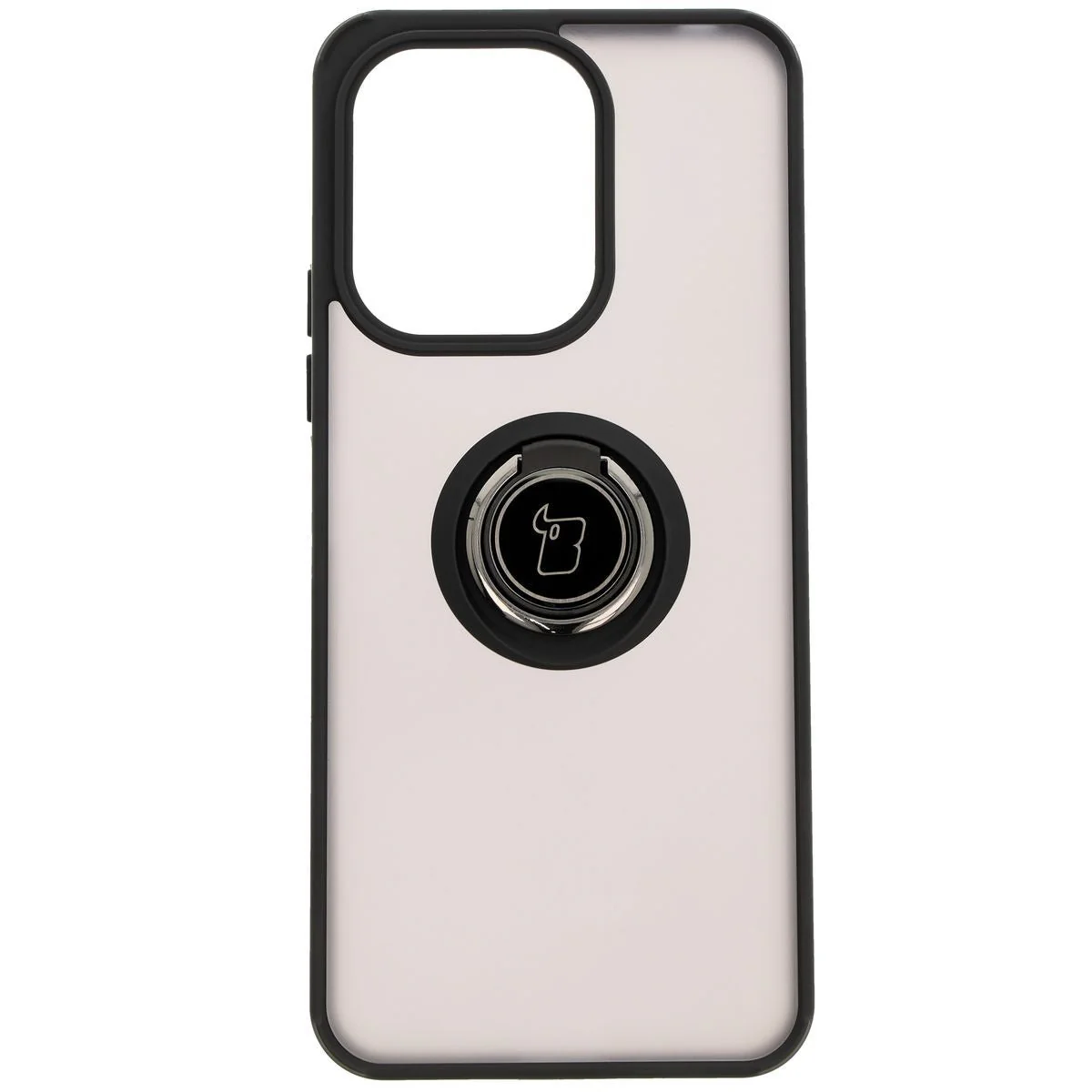Handyhülle mit Fingergriff für Xiaomi Redmi 13 4G, Bizon Case Hybrid Ring, getönt mit schwarzem Rahmen - Image 2