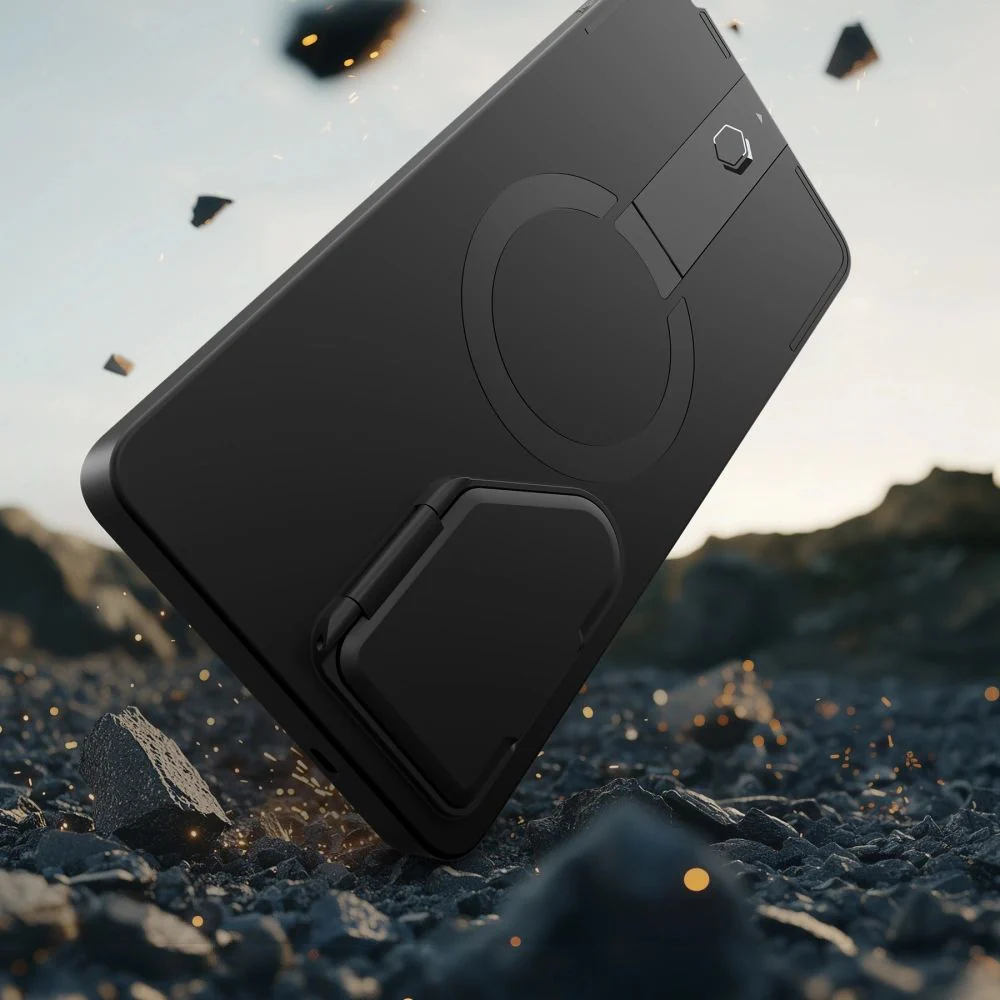 Handyhülle mit Kameraabdeckung für Galaxy S25 Ultra, Tech-Protect Kevlar Aura mit MagSafe, Schwarz - Image 7