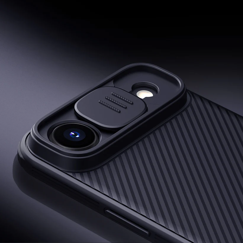 Handyhülle mit Kameraschutz für Apple iPhone Air mit MagSafe, Nillkin CamShield Pro Magnetic, Schwarz - Image 2