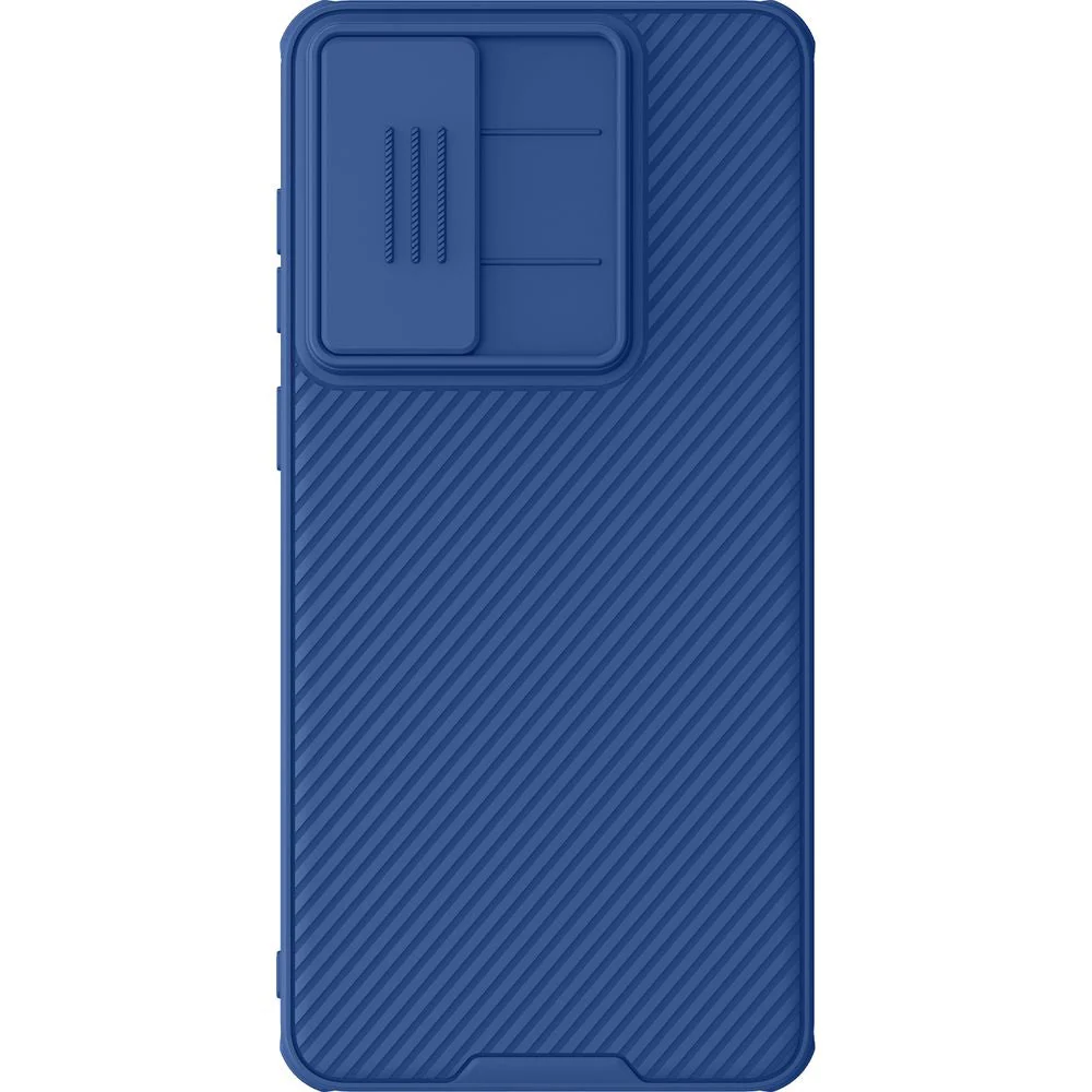 Handyhülle mit Kameraschutz für Galaxy S25 Edge, Nillkin CamShield Pro, Dunkelblau