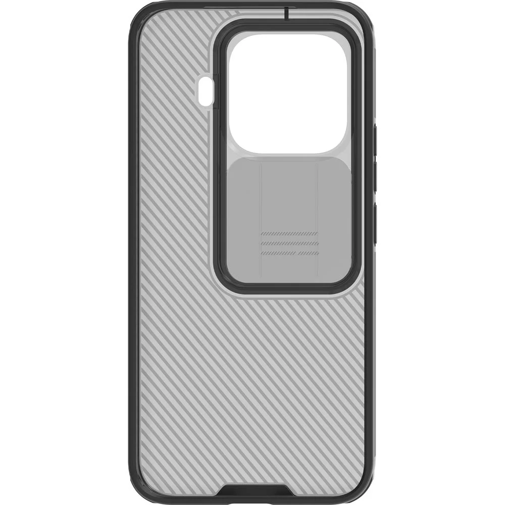 Handyhülle mit Kameraschutz für Xiaomi 15T, Nillkin CamShield Pro, Rauchfarben-Schwarz - Image 3