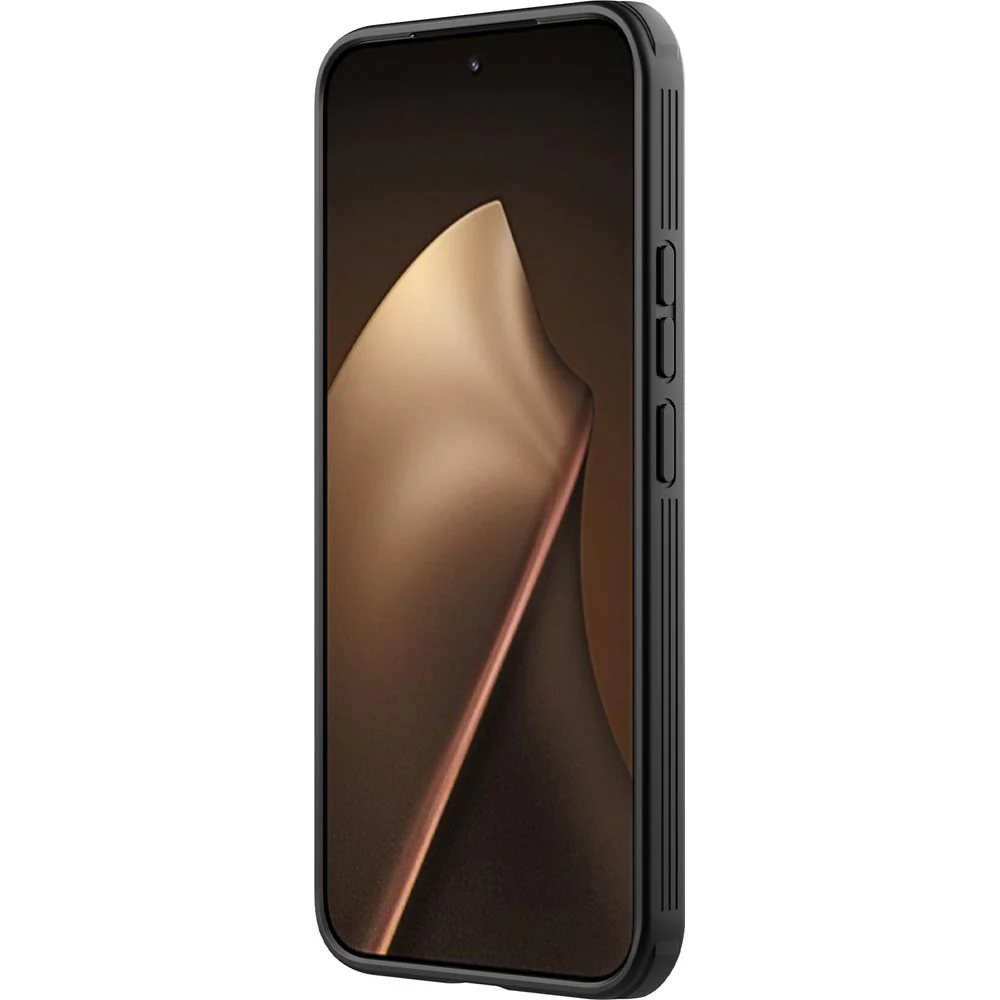 Handyhülle mit Kameraschutz für Xiaomi 15T, Nillkin CamShield Pro, Rauchfarben-Schwarz - Image 5