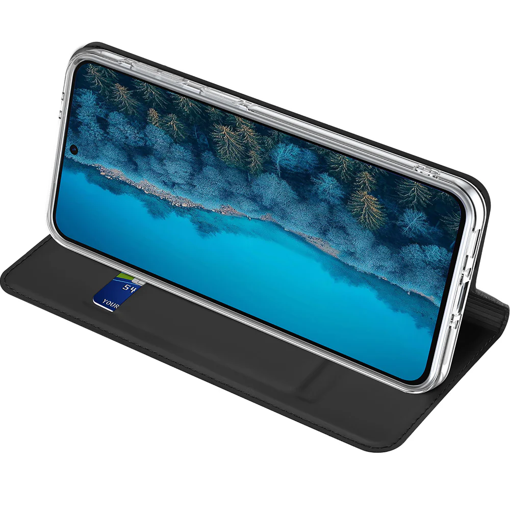 Handyhülle mit Klappe für Galaxy A37 5G, Dux Ducis Skin Pro, Schwarz - Image 10