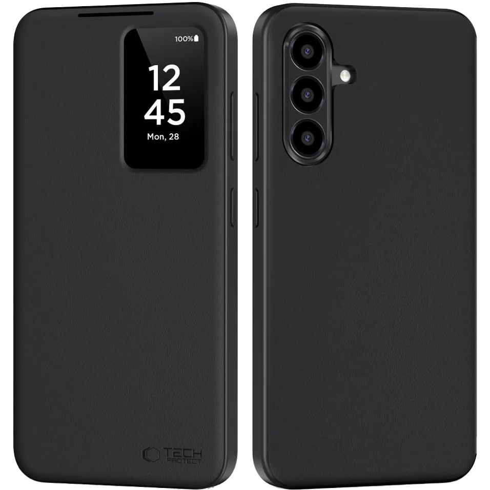 Handyhülle mit Klappe für Galaxy A56 5G, Tech-Protect Smart Wallet, Schwarz - Image 4
