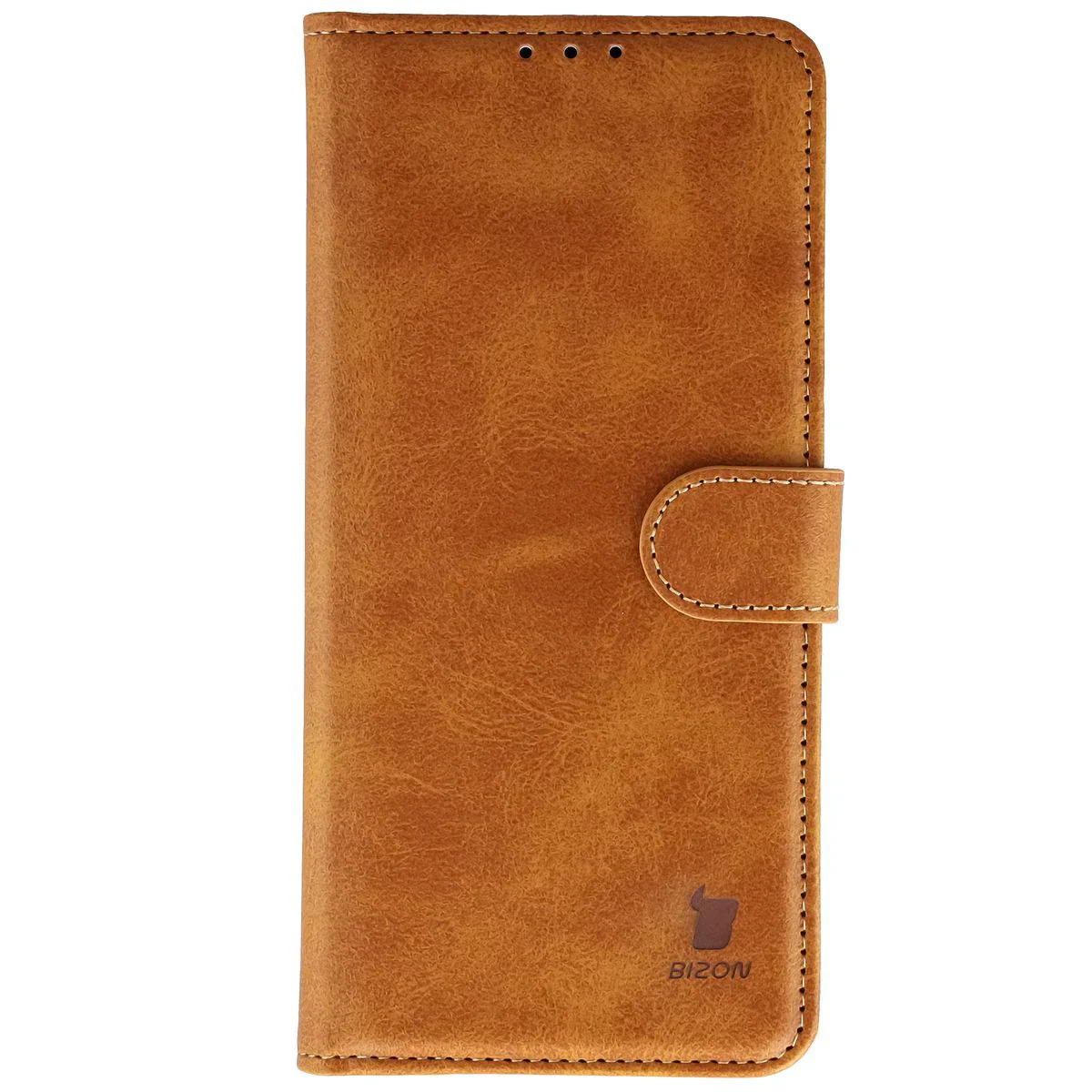 Handyhülle mit Klappe für Galaxy A57 5G, Bizon Case Pocket, Braun - Image 2