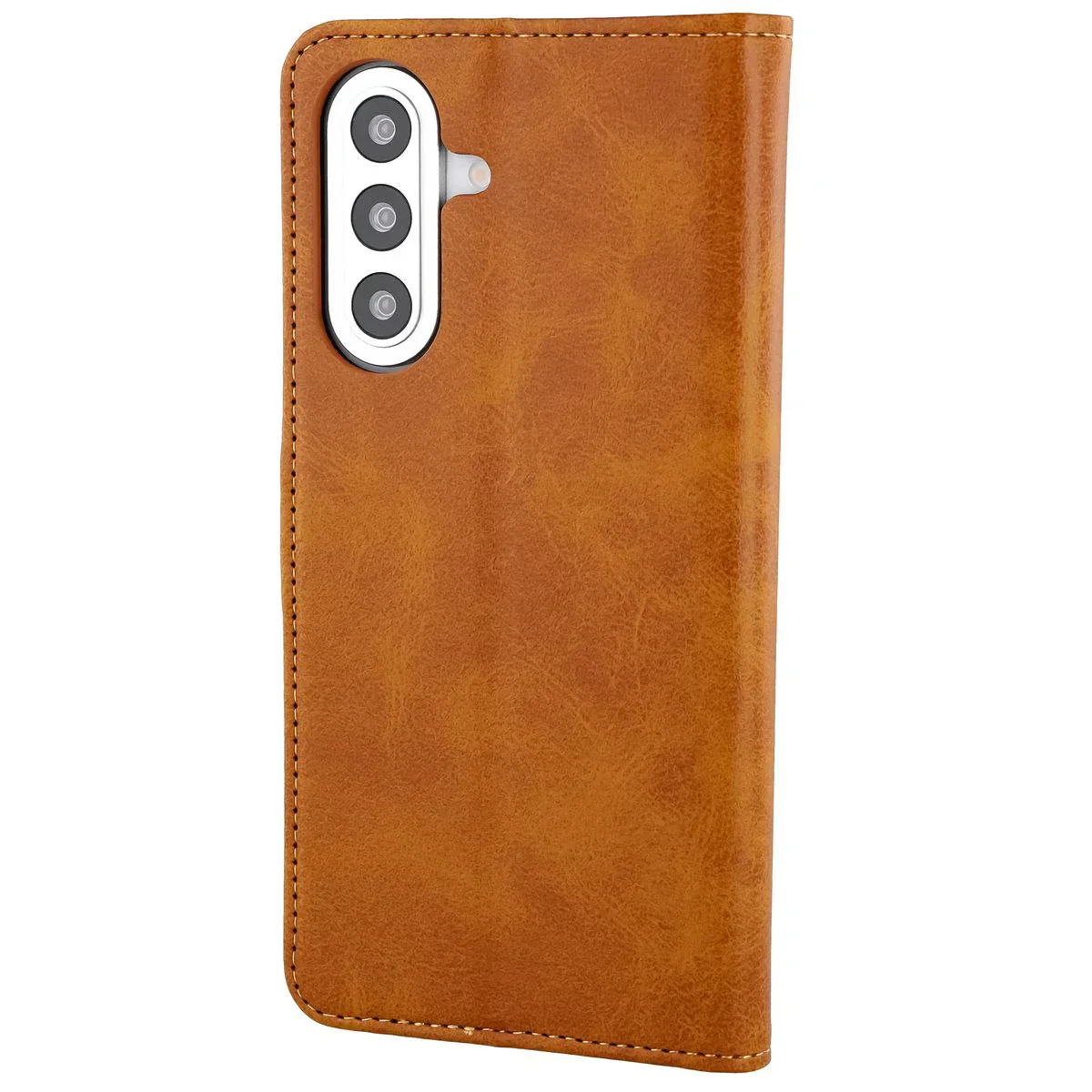 Handyhülle mit Klappe für Galaxy A57 5G, Bizon Case Pocket, Braun - Image 4