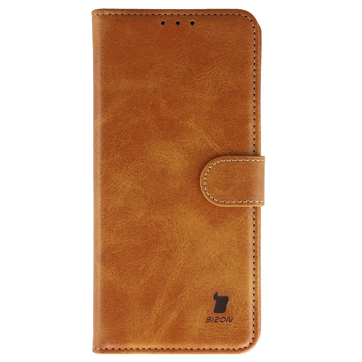 Handyhülle mit Klappe für Galaxy S25 FE, Bizon Case Pocket, Braun - Image 2