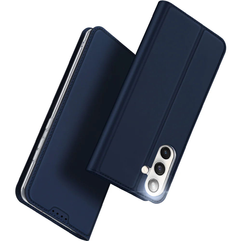 Handyhülle mit Klappe für Galaxy S25 FE, Dux Ducis Skin Pro, Dunkelblau - Image 10