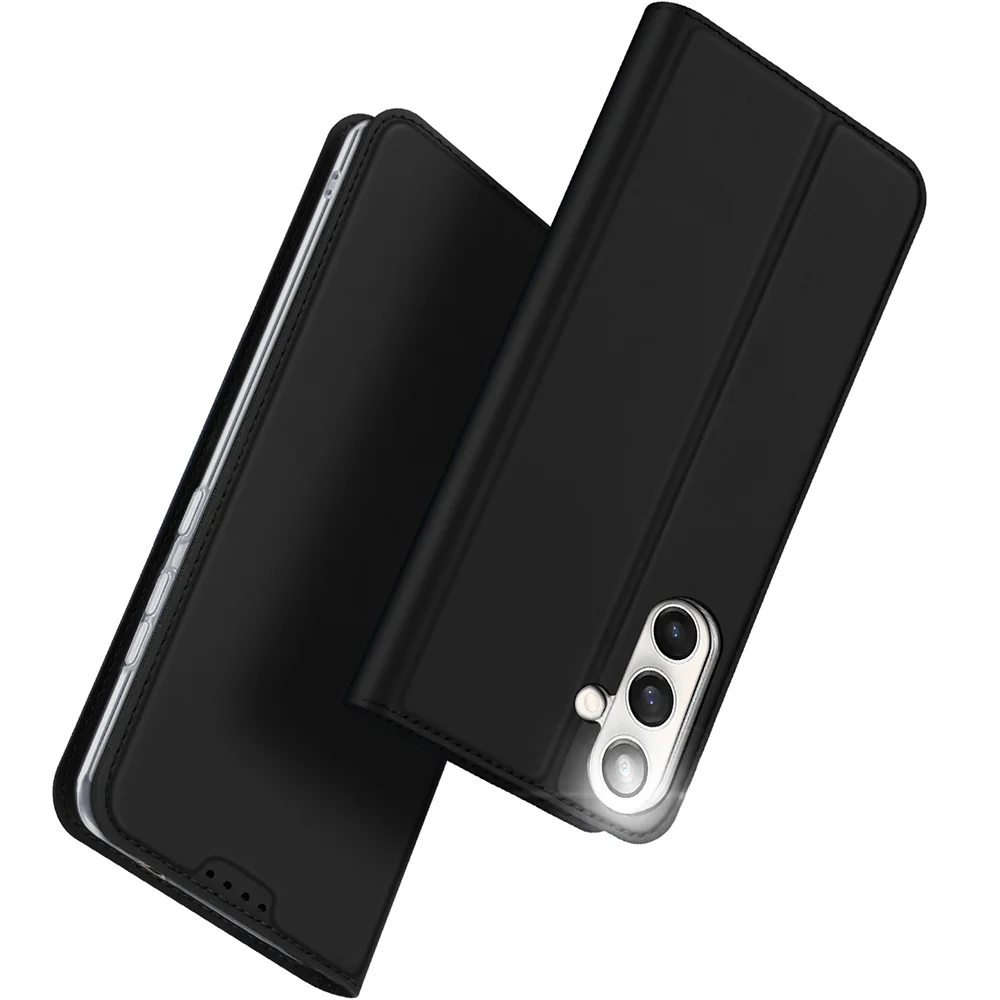 Handyhülle mit Klappe für Galaxy S25 FE, Dux Ducis Skin Pro, Schwarz - Image 10