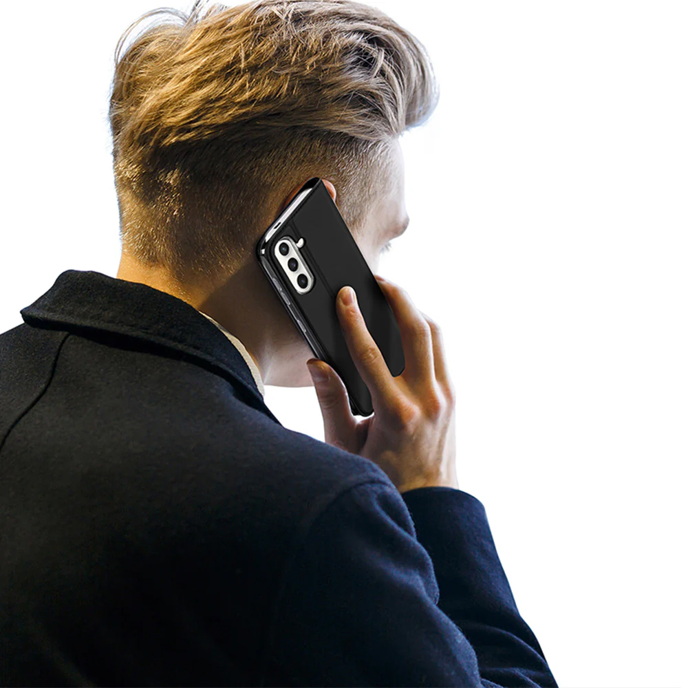 Handyhülle mit Klappe für Galaxy S25 FE, Dux Ducis Skin Pro, Schwarz - Image 11