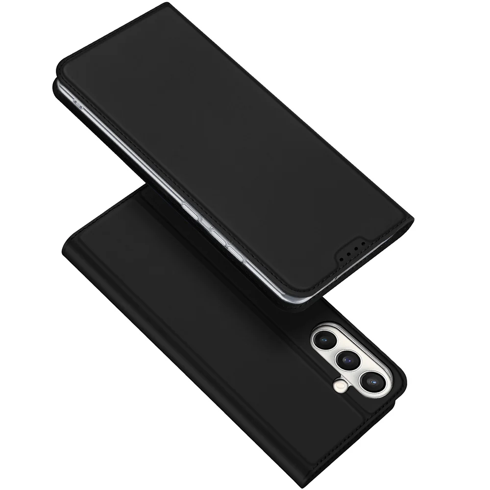 Handyhülle mit Klappe für Galaxy S25 FE, Dux Ducis Skin Pro, Schwarz - Image 5