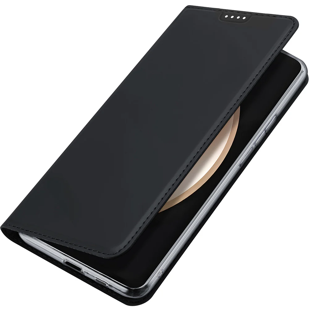 Handyhülle mit Klappe für Galaxy S25 FE, Dux Ducis Skin Pro, Schwarz - Image 6
