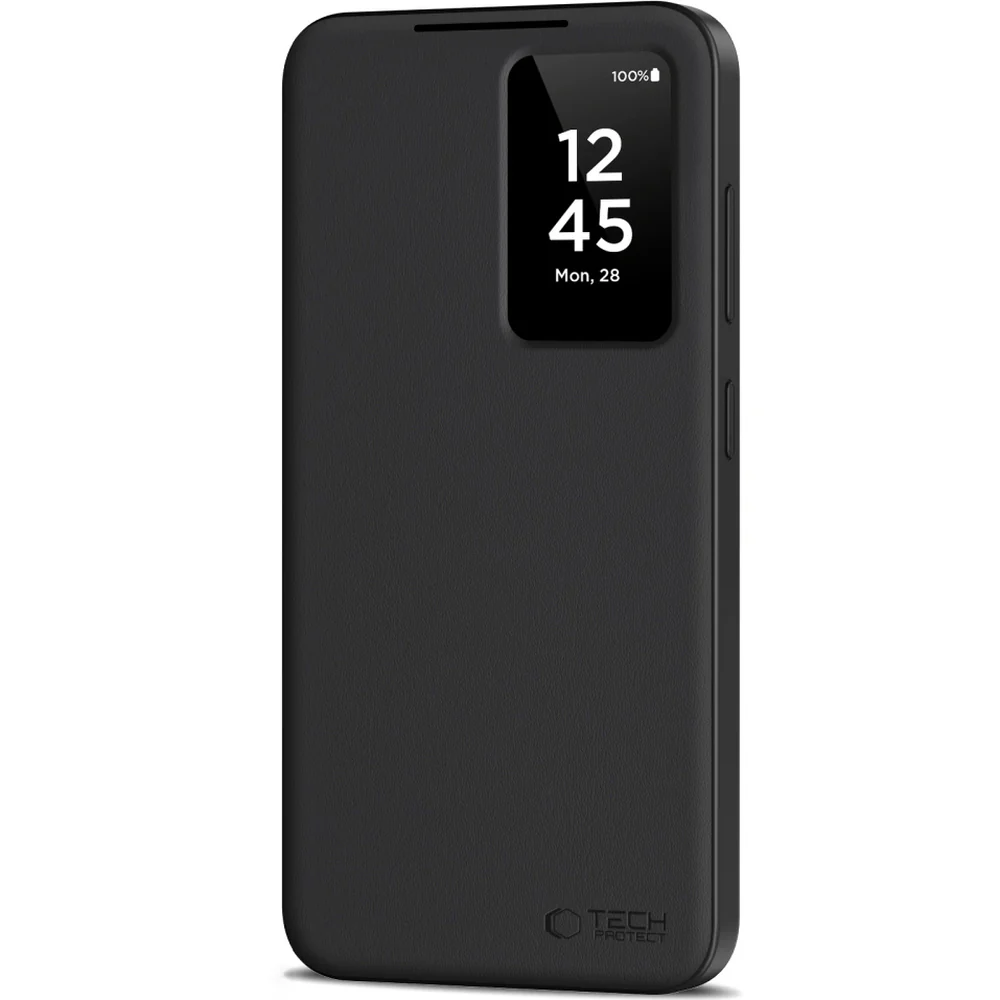 Handyhülle mit Klappe für Galaxy S25, Tech-Protect Smart Wallet, Schwarz - Image 5