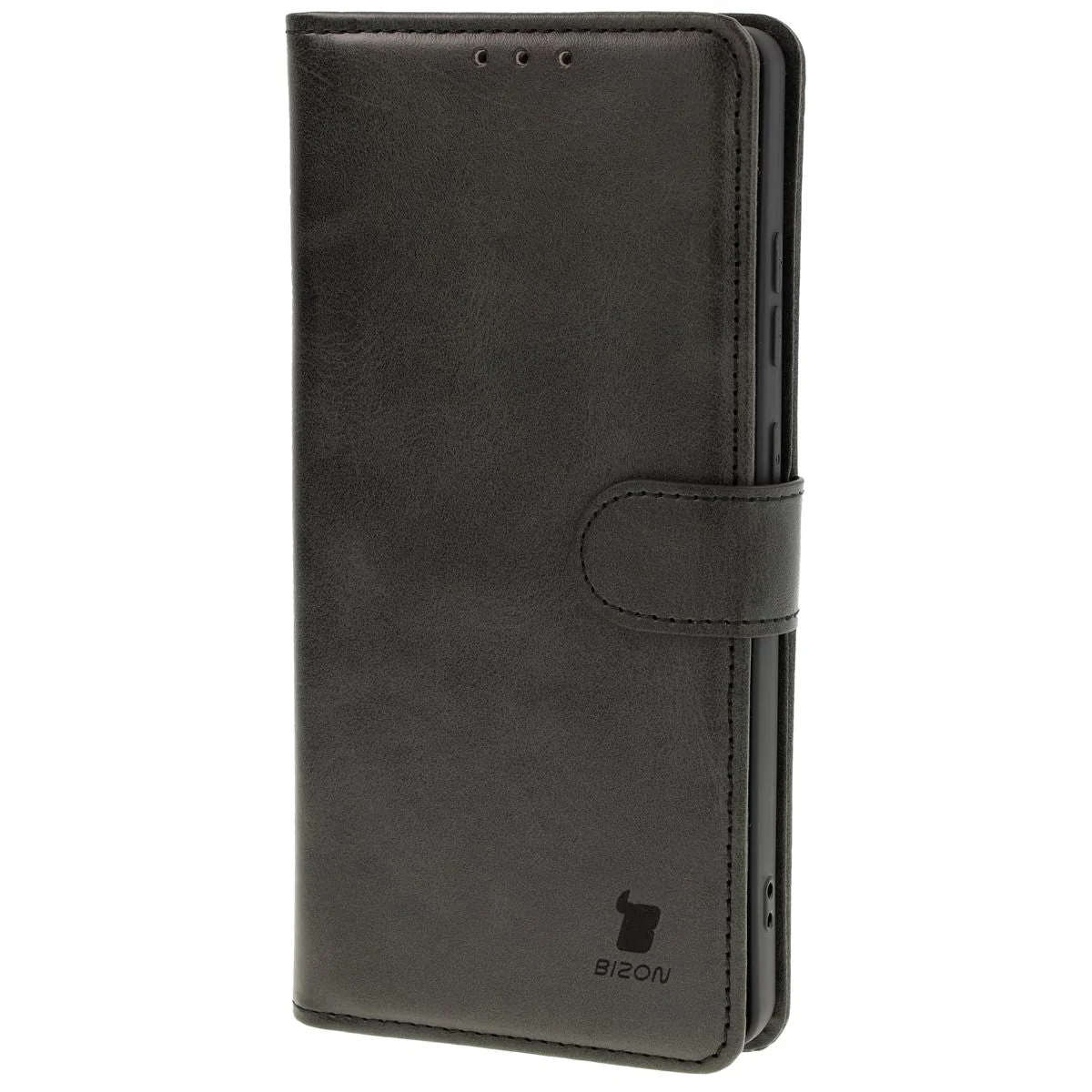 Handyhülle mit Klappe für Galaxy S25 Ultra, Bizon Case Pocket, Schwarz - Image 3