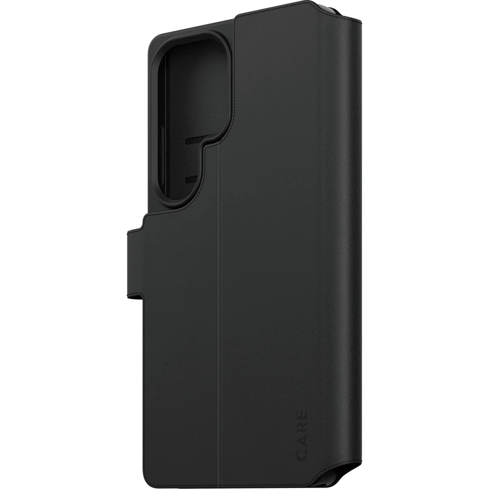 Handyhülle mit Klappe für Galaxy S25 Ultra, Care by PanzerGlass Wallet Case with Kickstand, Schwarz - Image 4
