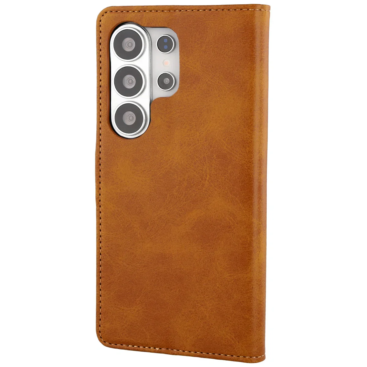 Handyhülle mit Klappe für Galaxy S26 Ultra, Bizon Case Pocket, Braun - Image 4
