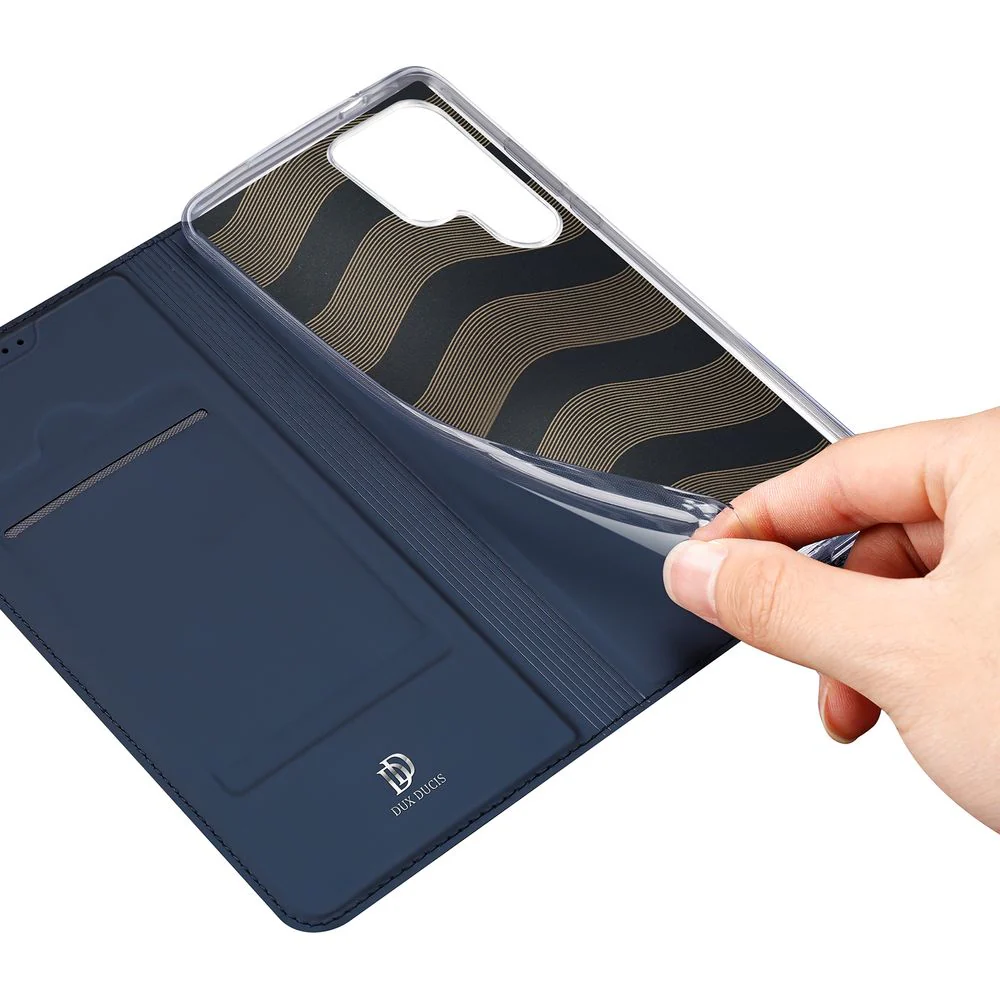 Handyhülle mit Klappe für Galaxy S26 Ultra, Dux Ducis Skin Pro, Dunkelblau - Image 7