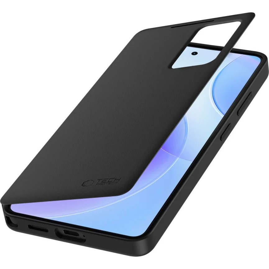 Handyhülle mit Klappe für Galaxy S26 Ultra, Tech-Protect Smart Wallet, mattes Schwarz - Image 3