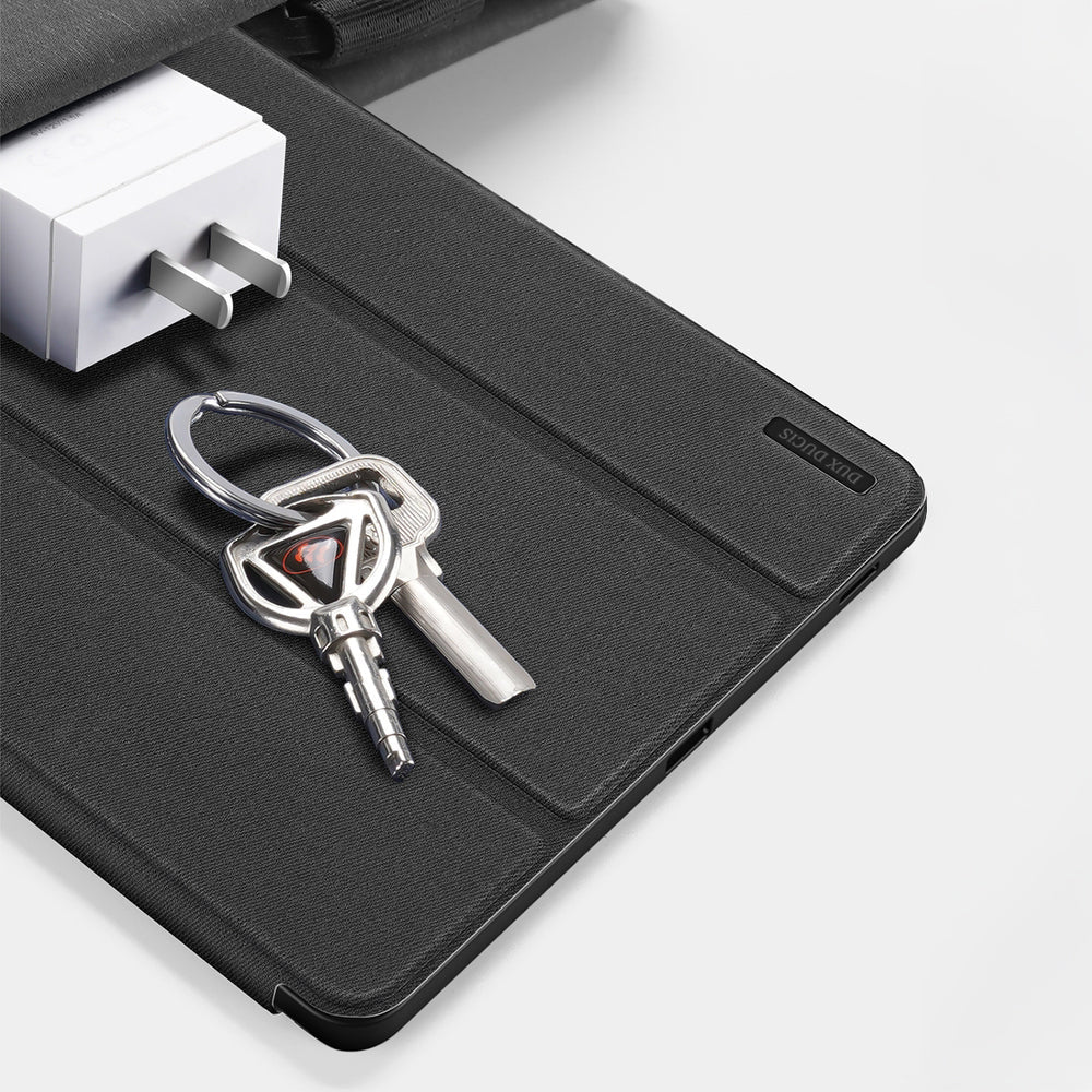 Handyhülle mit Klappe für Galaxy Tab S10 FE Plus, Dux Ducis Domo, Schwarz - Image 5