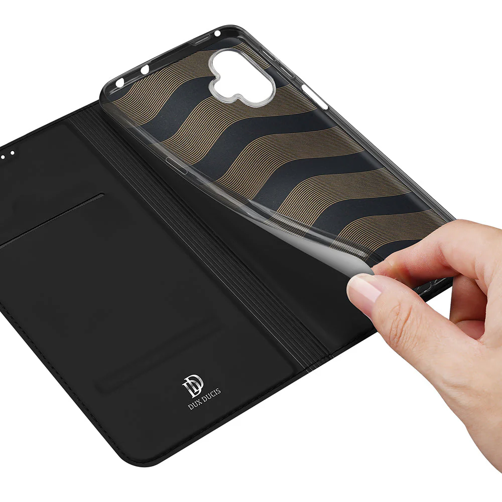 Handyhülle mit Klappe für Galaxy XCover 7 Pro, Dux Ducis Skin Pro, Schwarz - Image 4