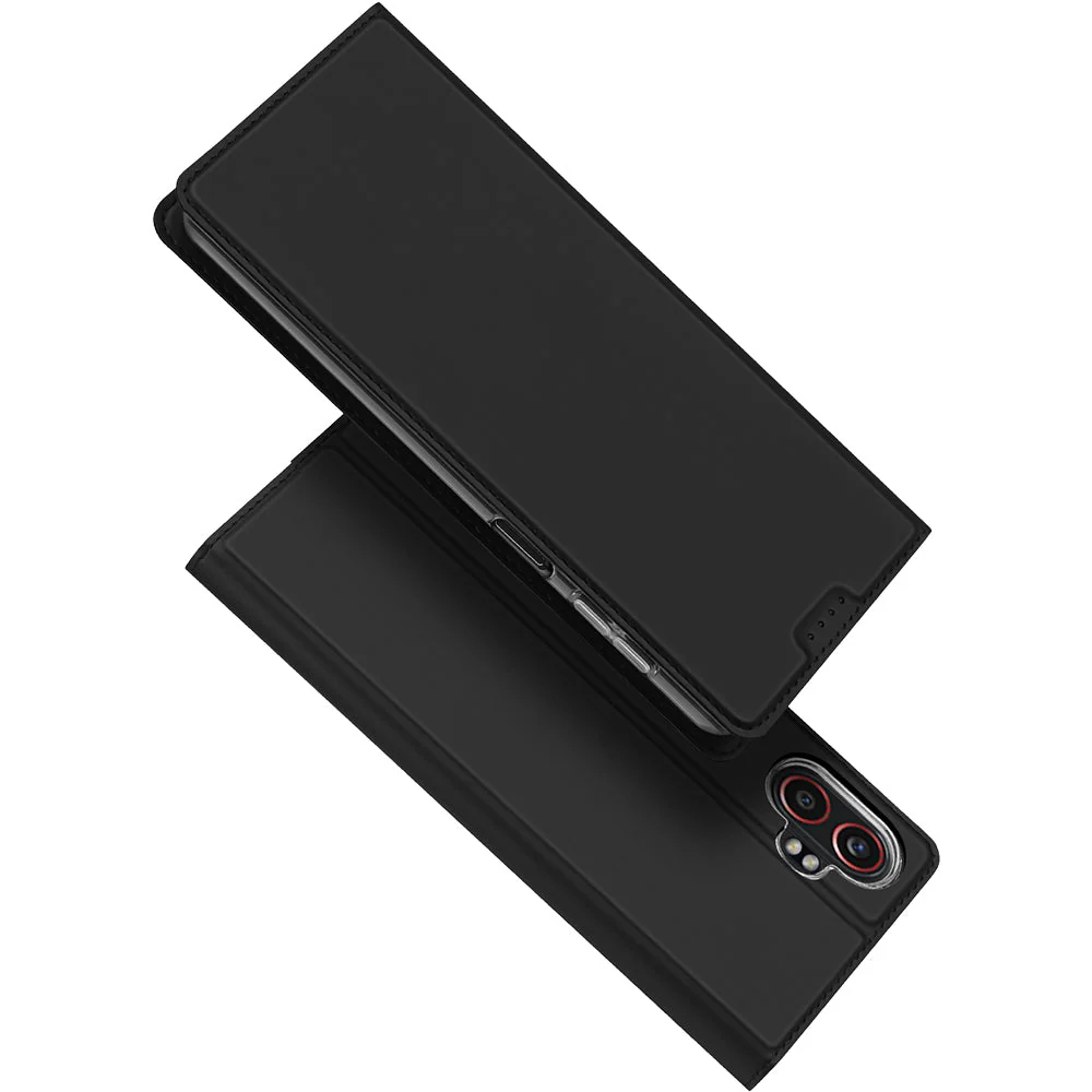 Handyhülle mit Klappe für Galaxy XCover 7 Pro, Dux Ducis Skin Pro, Schwarz - Image 6