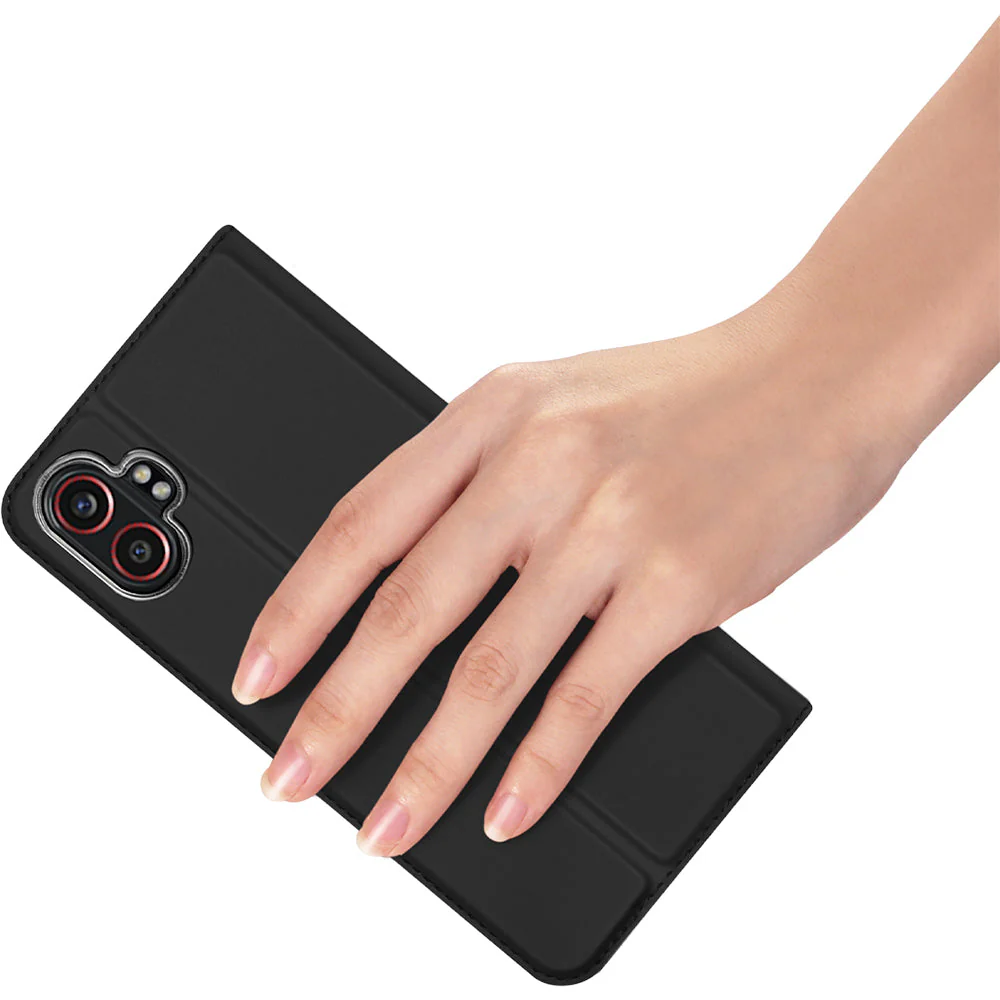 Handyhülle mit Klappe für Galaxy XCover 7 Pro, Dux Ducis Skin Pro, Schwarz - Image 9