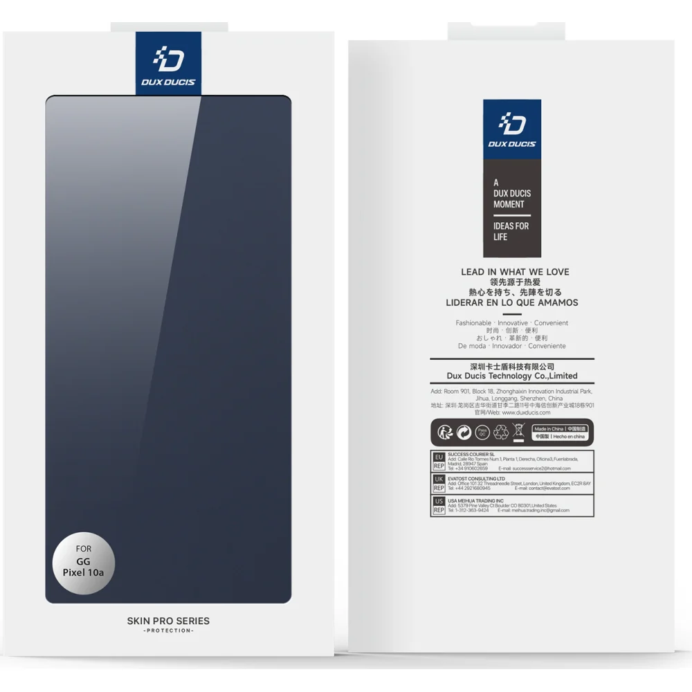 Handyhülle mit Klappe für Google Pixel 10a, Dux Ducis Skin Pro, Blau - Image 7