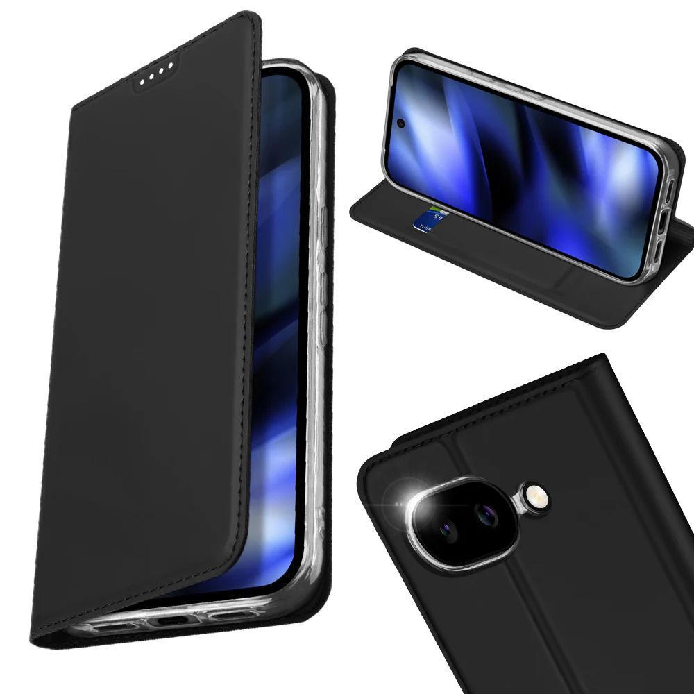 Handyhülle mit Klappe für Google Pixel 10a, Dux Ducis Skin Pro, Schwarz - Image 8