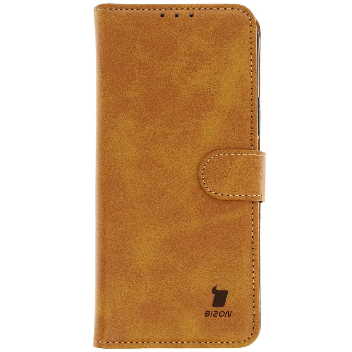 Handyhülle mit Klappe für Honor 200 Lite, Bizon Case Pocket, Braun - Image 2