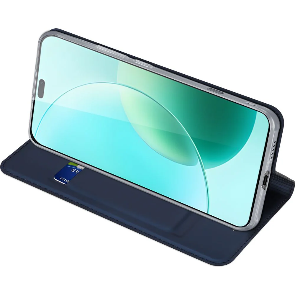 Handyhülle mit Klappe für Honor 400 Lite, Dux Ducis Skin Pro, Dunkelblau - Image 6