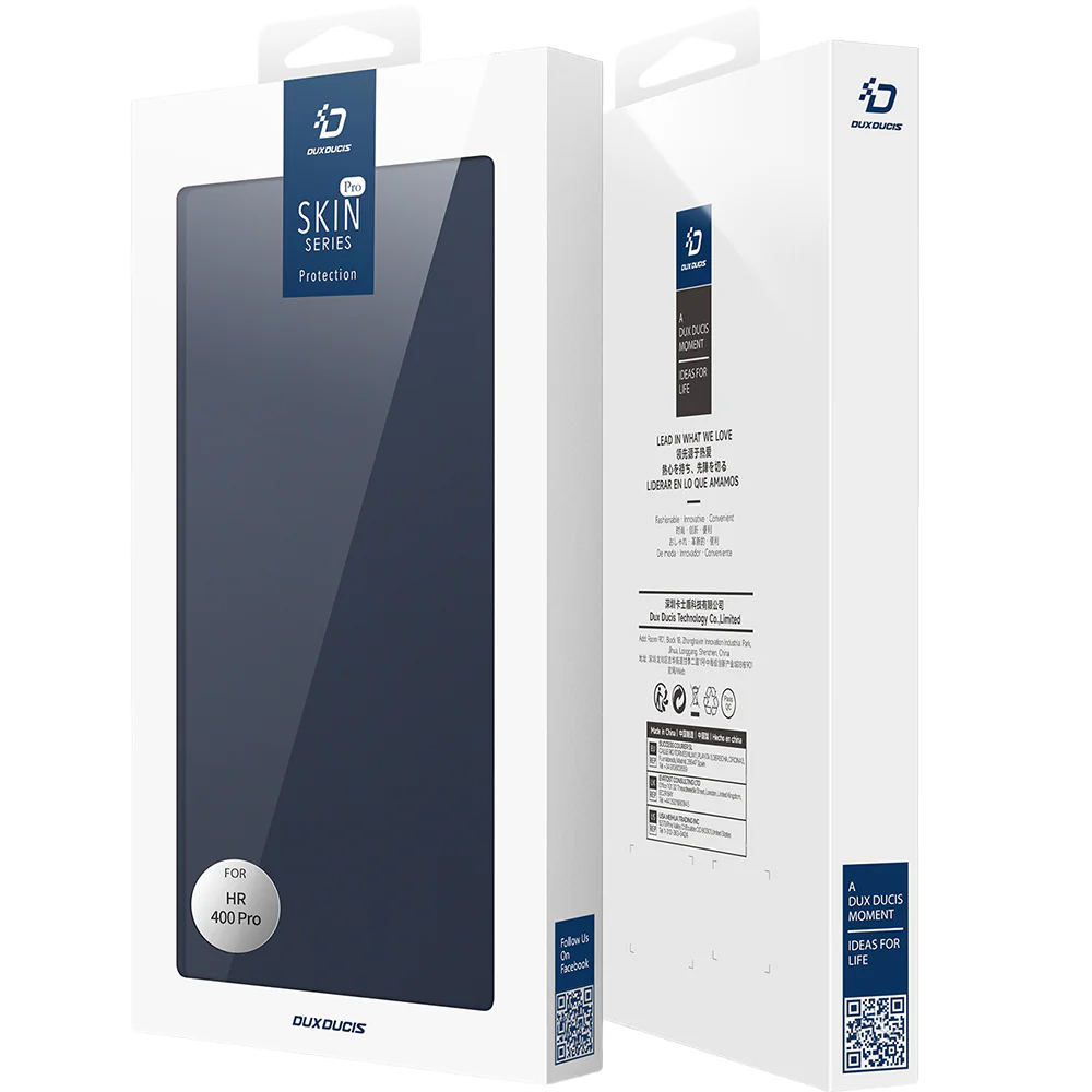 Handyhülle mit Klappe für Honor 400 Pro, Dux Ducis Skin Pro, Dunkelblau - Image 13