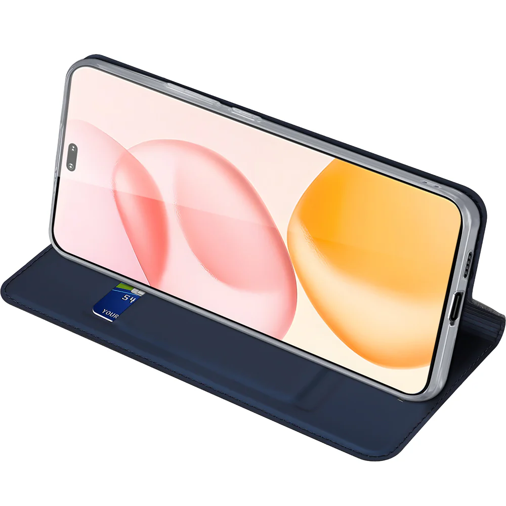 Handyhülle mit Klappe für Honor 400 Pro, Dux Ducis Skin Pro, Dunkelblau - Image 6