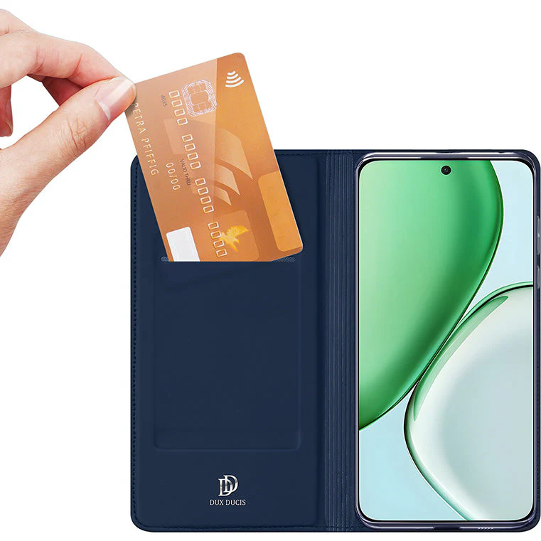 Handyhülle mit Klappe für Honor Magic 8 Lite, Dux Ducis Skin Pro, Blau - Image 3