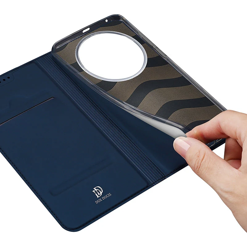 Handyhülle mit Klappe für Honor Magic 8 Lite, Dux Ducis Skin Pro, Blau - Image 9