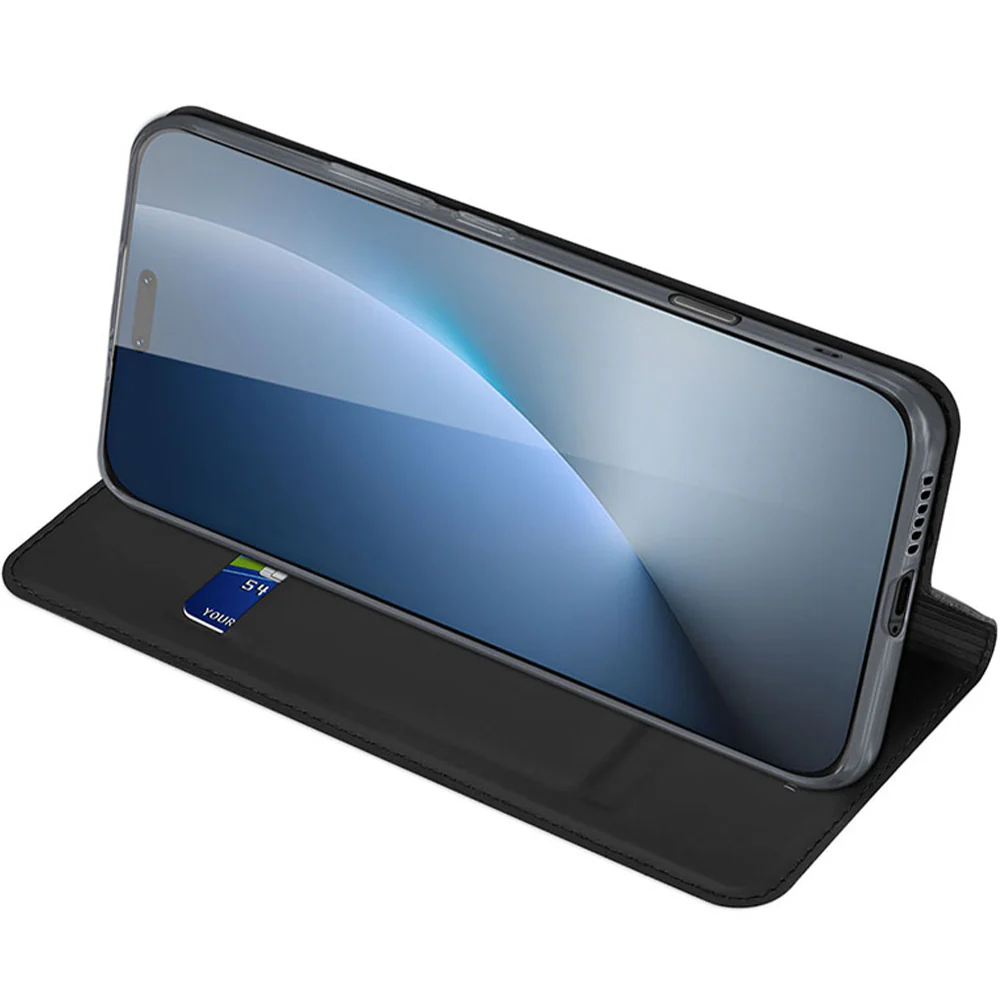 Handyhülle mit Klappe für Honor Magic8 Pro, Dux Ducis Skin Pro, Schwarz - Image 11