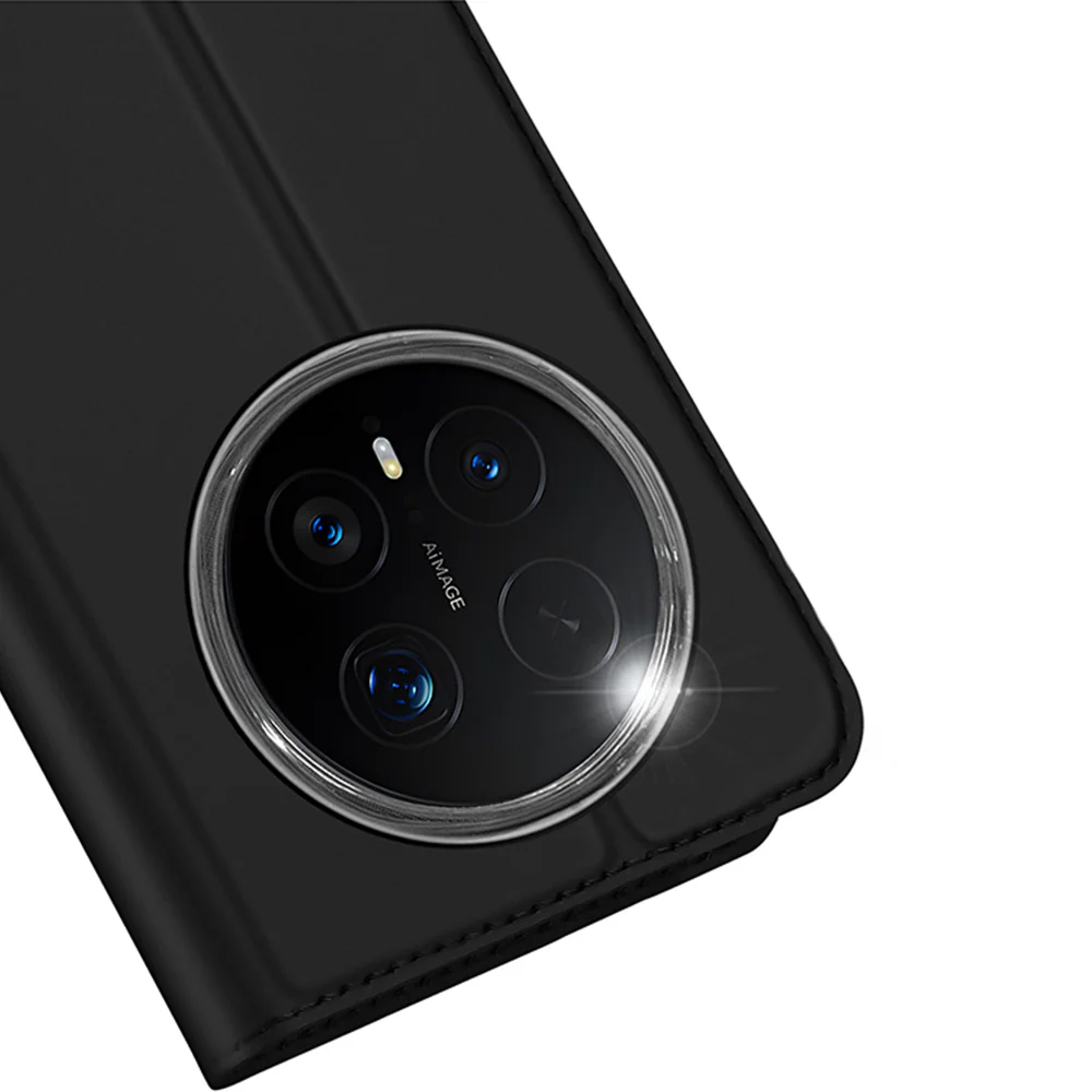 Handyhülle mit Klappe für Honor Magic8 Pro, Dux Ducis Skin Pro, Schwarz - Image 4