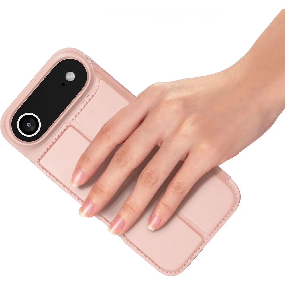 Handyhülle mit Klappe für iPhone Air, Dux Ducis Skin Pro, Rosa - Image 8