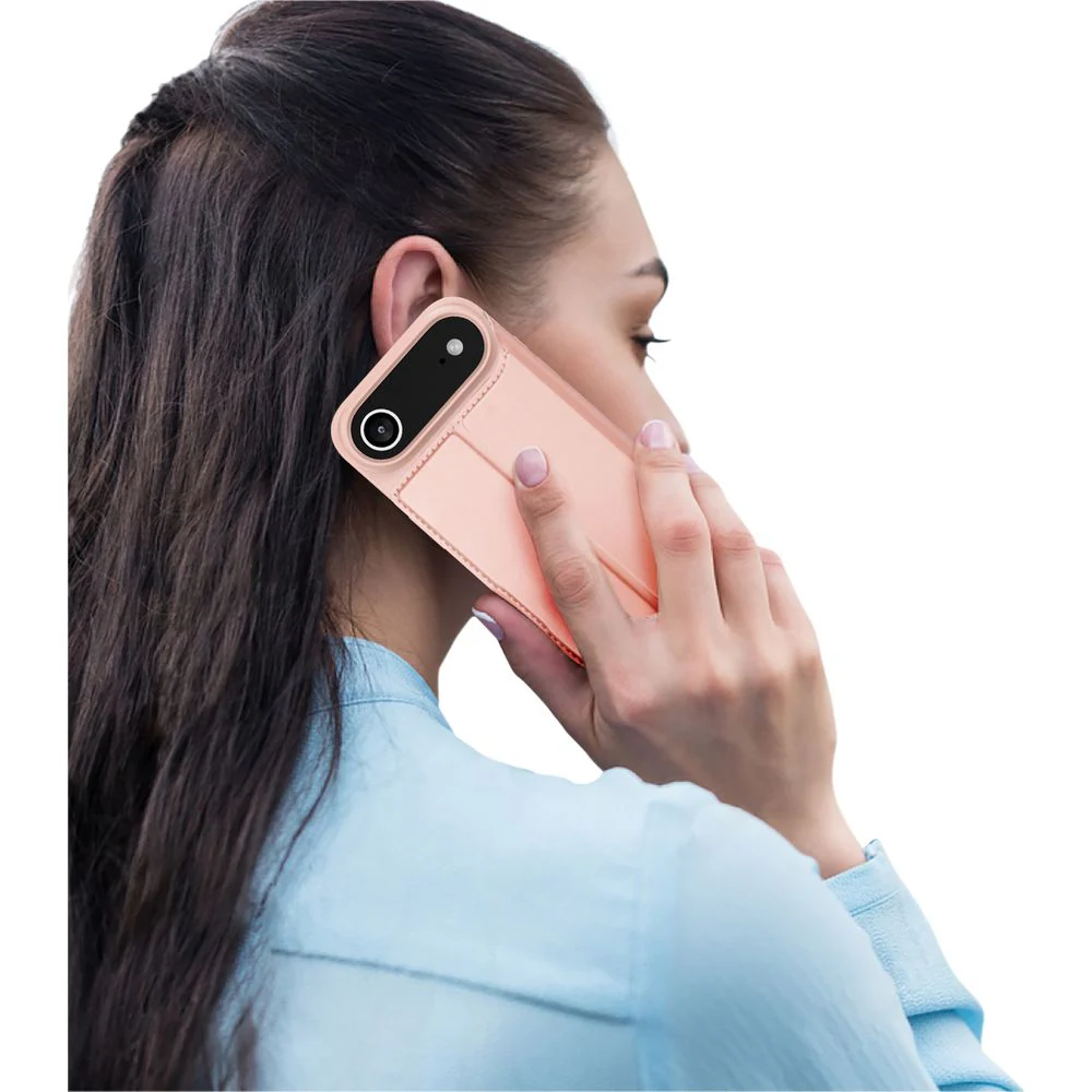 Handyhülle mit Klappe für iPhone Air, Dux Ducis Skin Pro, Rosa - Image 9