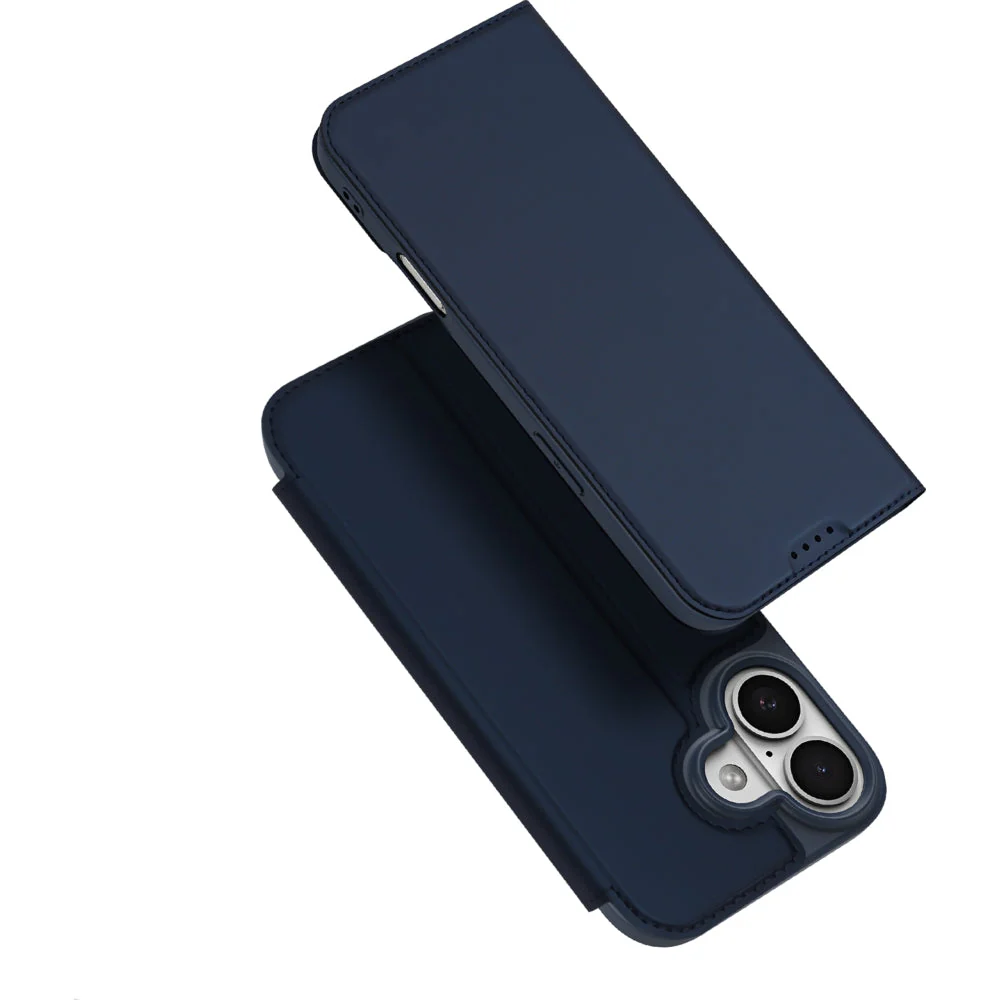 Handyhülle mit Klappe für iPhone 17, Dux Ducis Skin Pro, Dunkelblau - Image 2