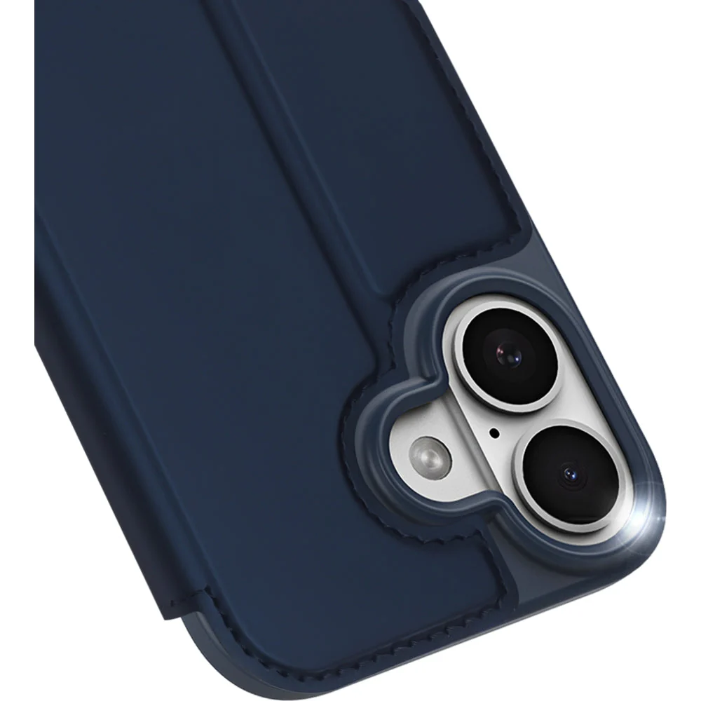 Handyhülle mit Klappe für iPhone 17, Dux Ducis Skin Pro, Dunkelblau - Image 4