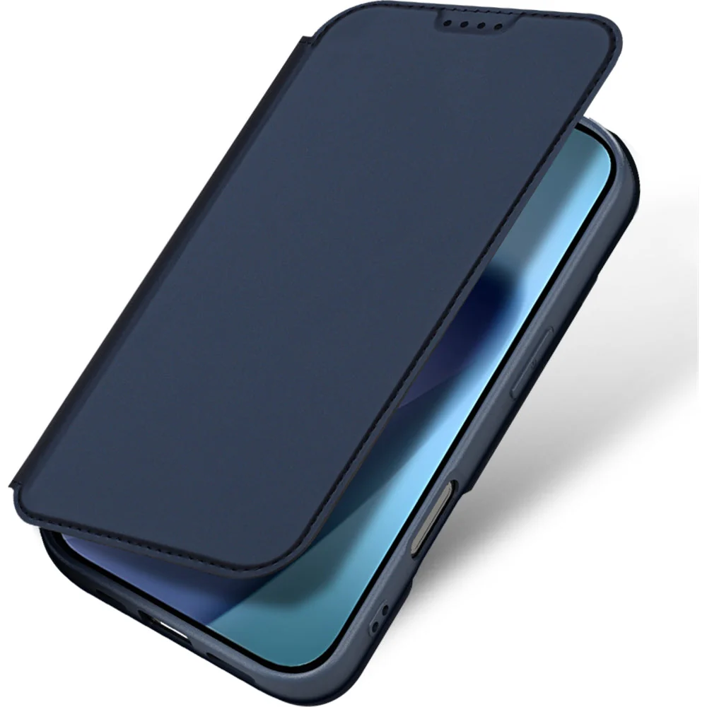 Handyhülle mit Klappe für iPhone 17, Dux Ducis Skin Pro, Dunkelblau - Image 5