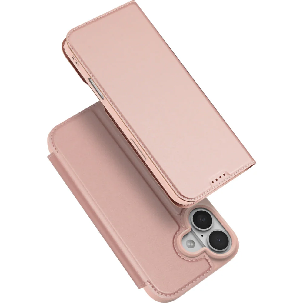 Handyhülle mit Klappe für iPhone 17, Dux Ducis Skin Pro, Rosa - Image 2