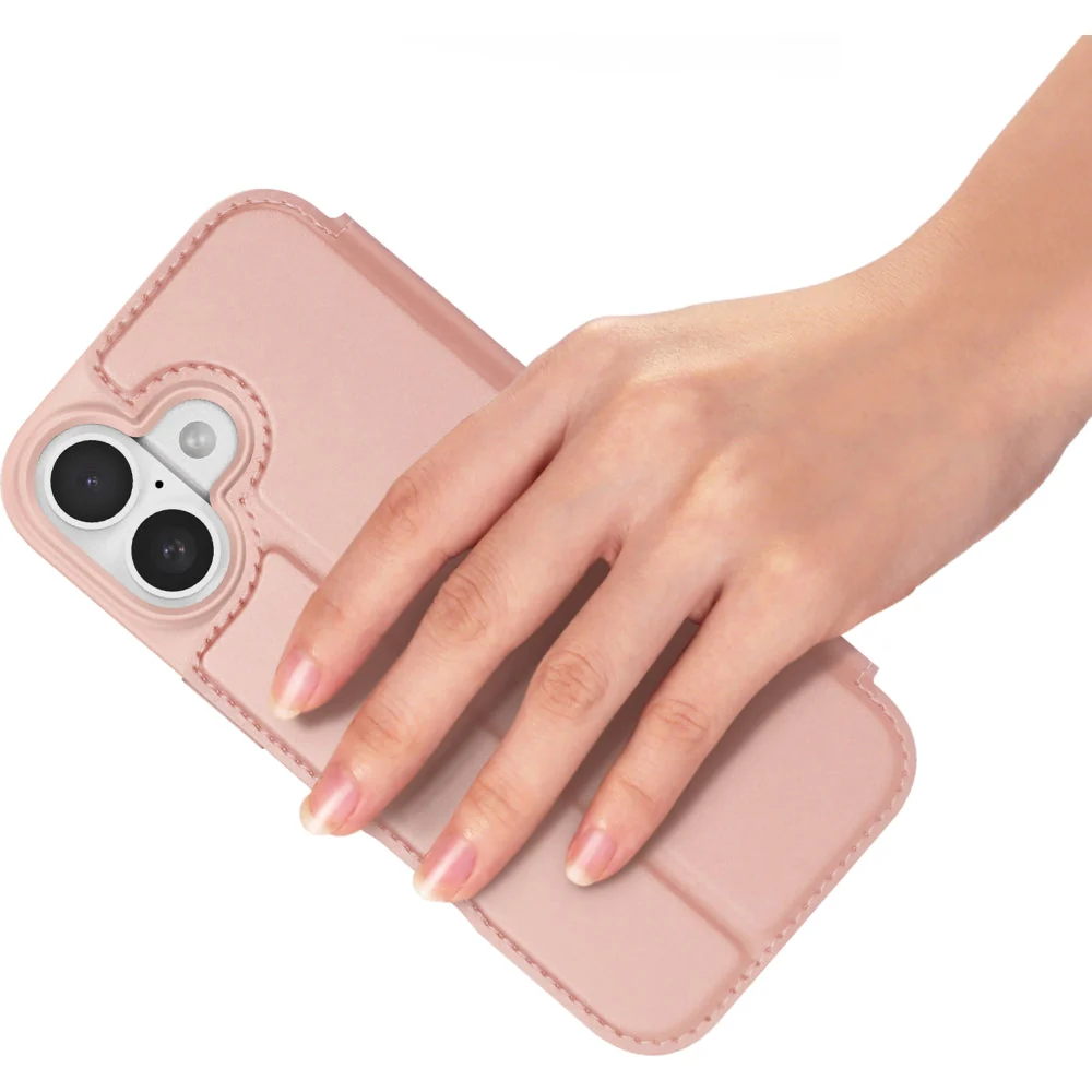 Handyhülle mit Klappe für iPhone 17, Dux Ducis Skin Pro, Rosa - Image 7