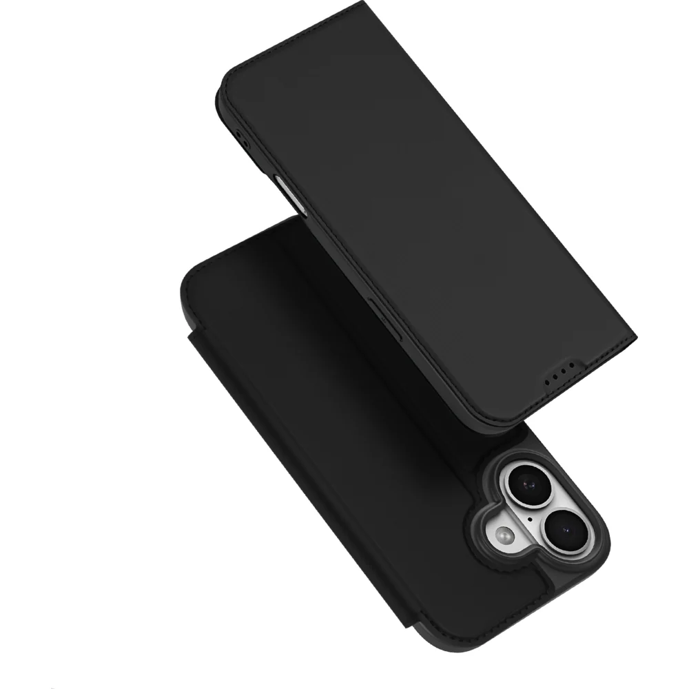Handyhülle mit Klappe für iPhone 17, Dux Ducis Skin Pro, Schwarz - Image 13