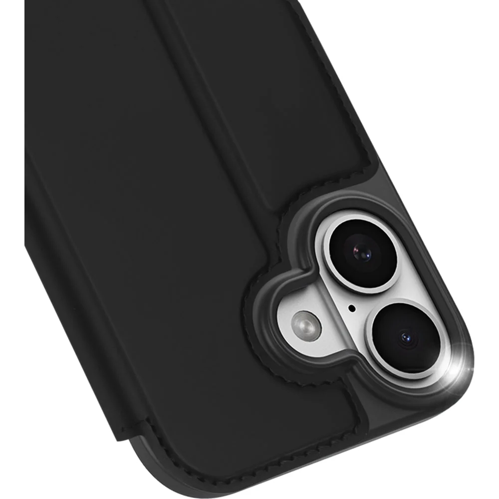 Handyhülle mit Klappe für iPhone 17, Dux Ducis Skin Pro, Schwarz - Image 4