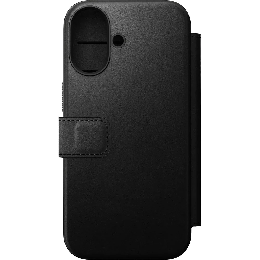 Handyhülle mit Klappe für iPhone 17, Nomad Modern Leather Folio mit MagSafe, Schwarz - Image 4