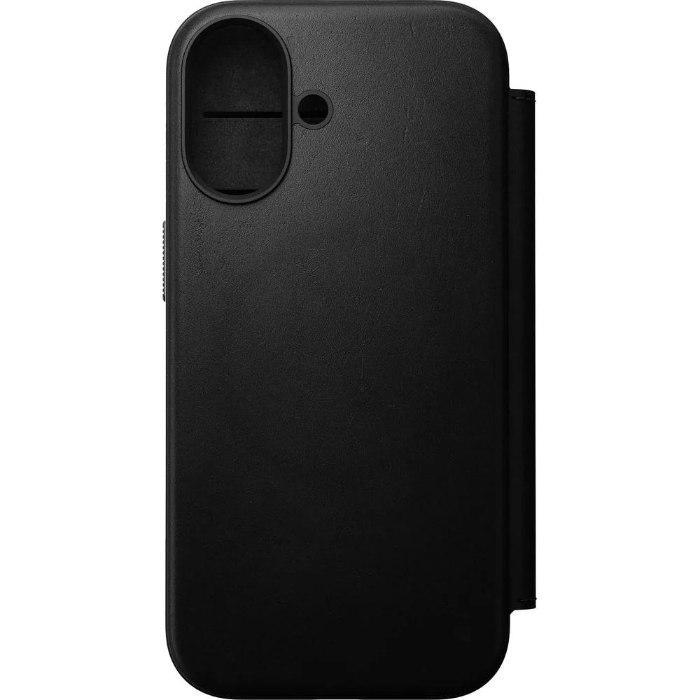 Handyhülle mit Klappe für iPhone 17, Nomad Modern Leather Folio mit MagSafe, Schwarz - Image 5