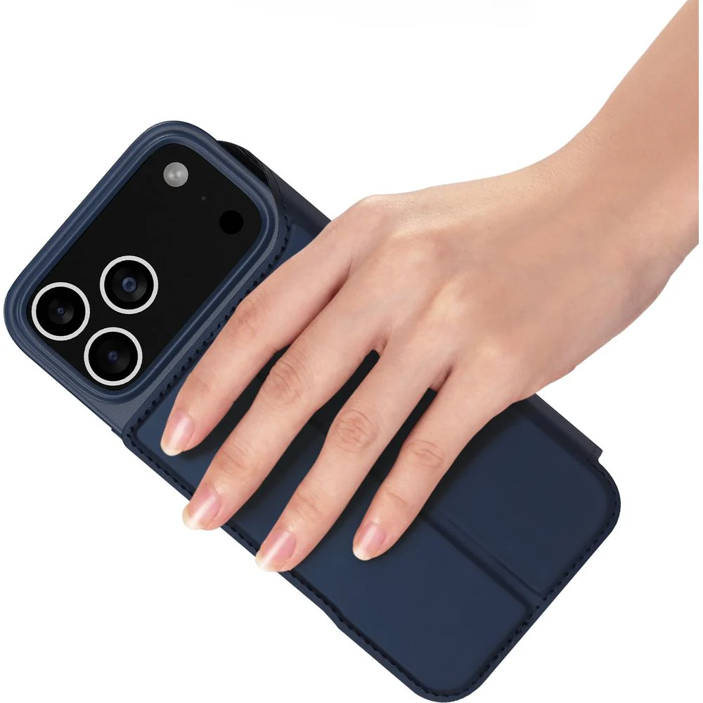 Handyhülle mit Klappe für iPhone 17 Pro, Dux Ducis Skin Pro, Dunkelblau - Image 8