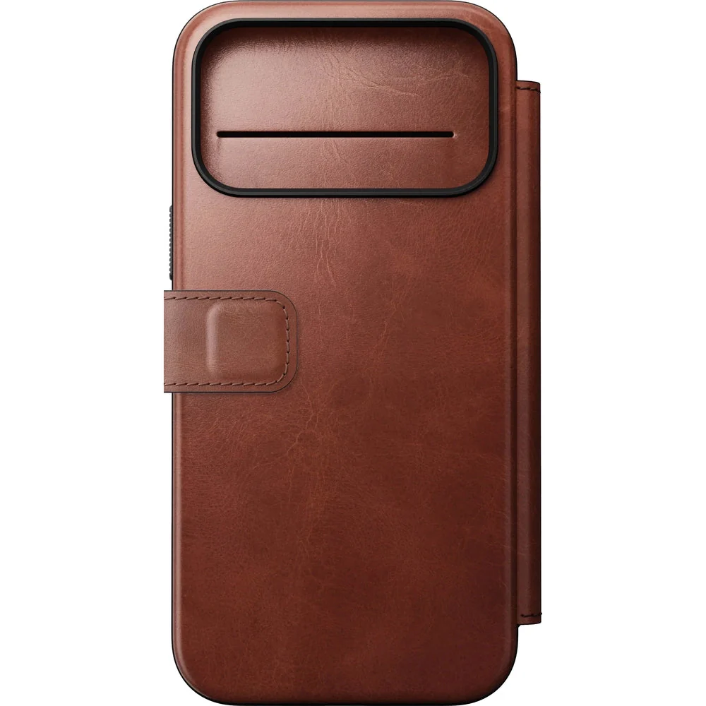 Handyhülle mit Klappe für iPhone 17 Pro Max, Nomad Modern Leather Folio Horween Series mit MagSafe, Braun - Image 4